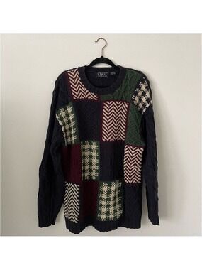 Harold’s OSCC Patchwork Knit Sweater